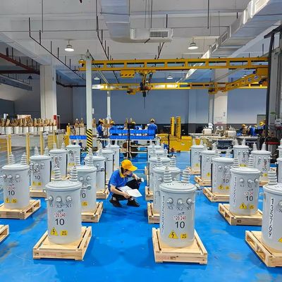 ΤΟΡΟΙΔΑΛΣΙΚΗ ΚΟΙΛΙΑ 100kVA 150kVA Μονοφασικός μετασχηματιστής χαμηλών απωλειών γεμάτος λάδι