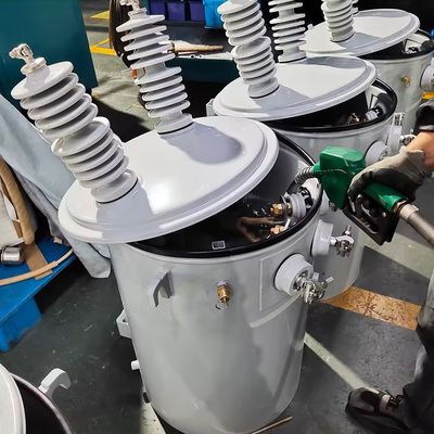 10kva 25kva 50kva 75kva 100kva 1200kva Ενιαίο φάσμα μετασχηματιστή βήματος προς τα κάτω για ισχύ