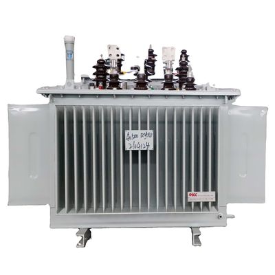 Απευθείας προμήθεια 200kva 250kva 35KV έως 400V μετασχηματιστής βυθισμένος σε λάδι με 2 τροχούς